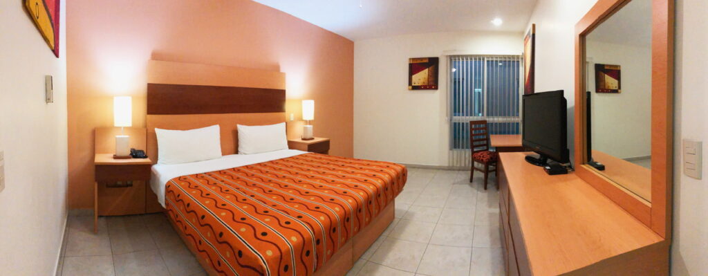 Hospedaje habitación Sencilla Hotel Real Zapopan Jalisco